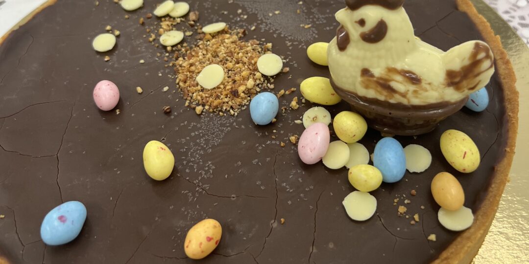 la tarte Gianduja de Pâques